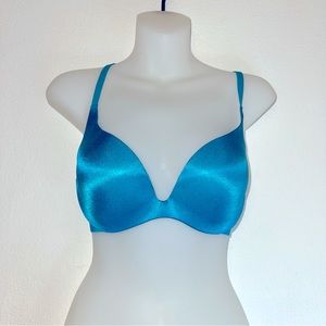 Victoria’s Secret shimmer blue push up bra 36b